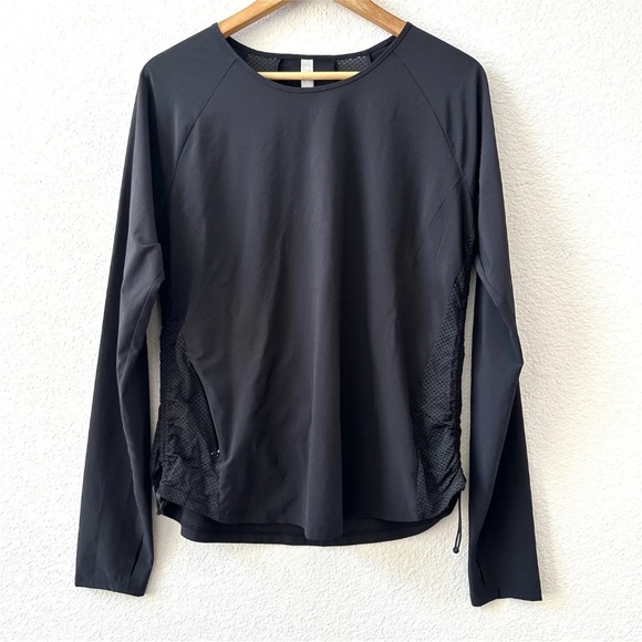 Athleta Tops - Athleta Yosemite Long Sleeve Black Top Size Large